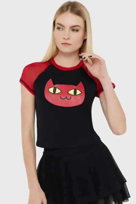 Hovedbilde Marceline Kitty Crop T Shirt