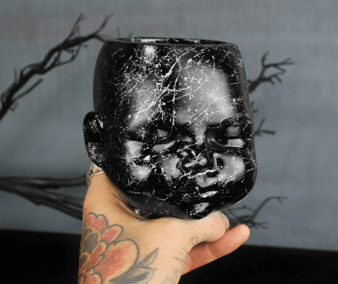 Hovedbillede Baby Doll Pot Black Marble