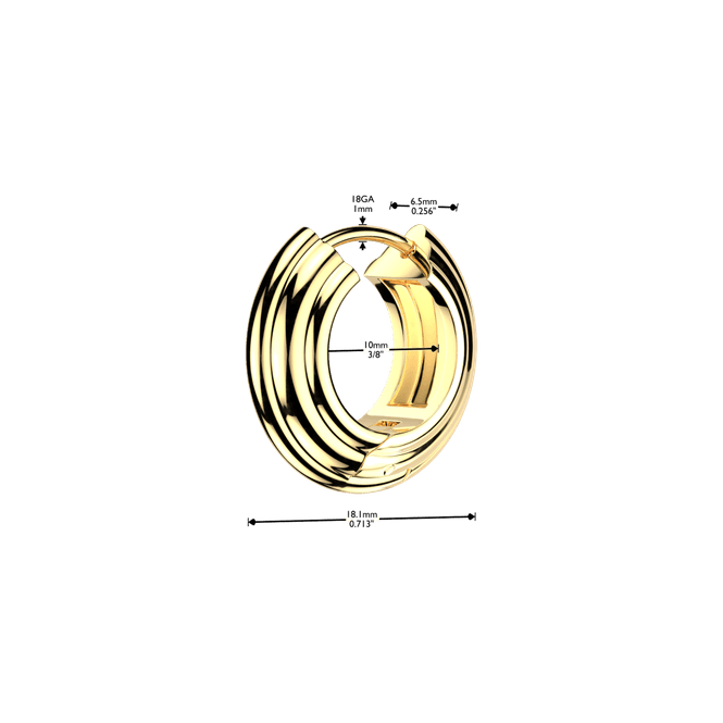 Hoofdbeeld Bold Hoops Earrings 