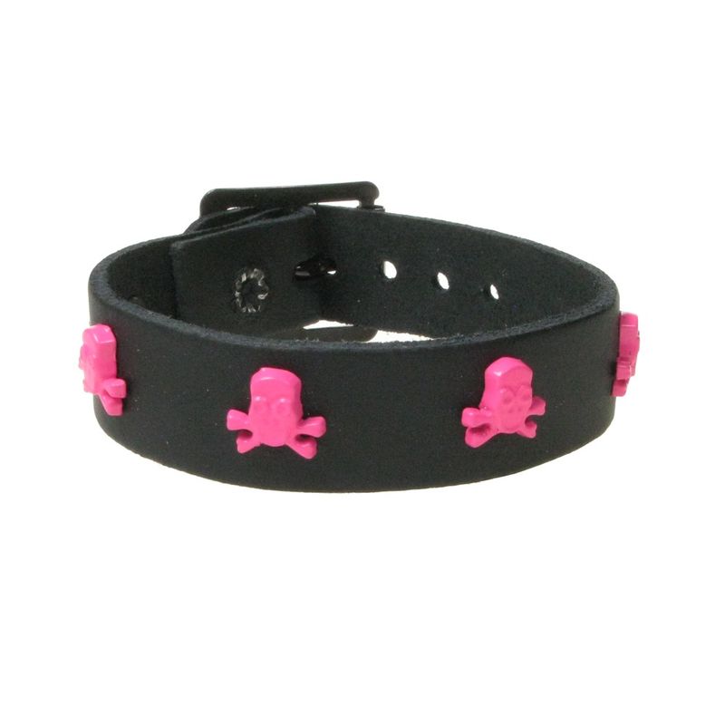 Skull Wristband Pink