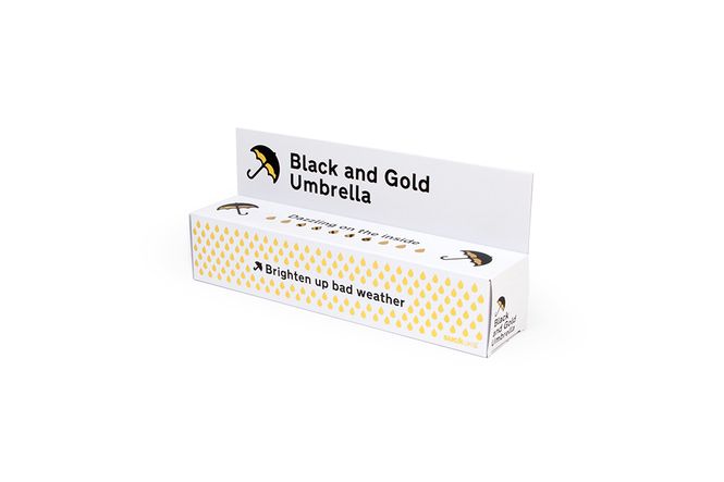 Hovedbilde Black & Gold Umbrella