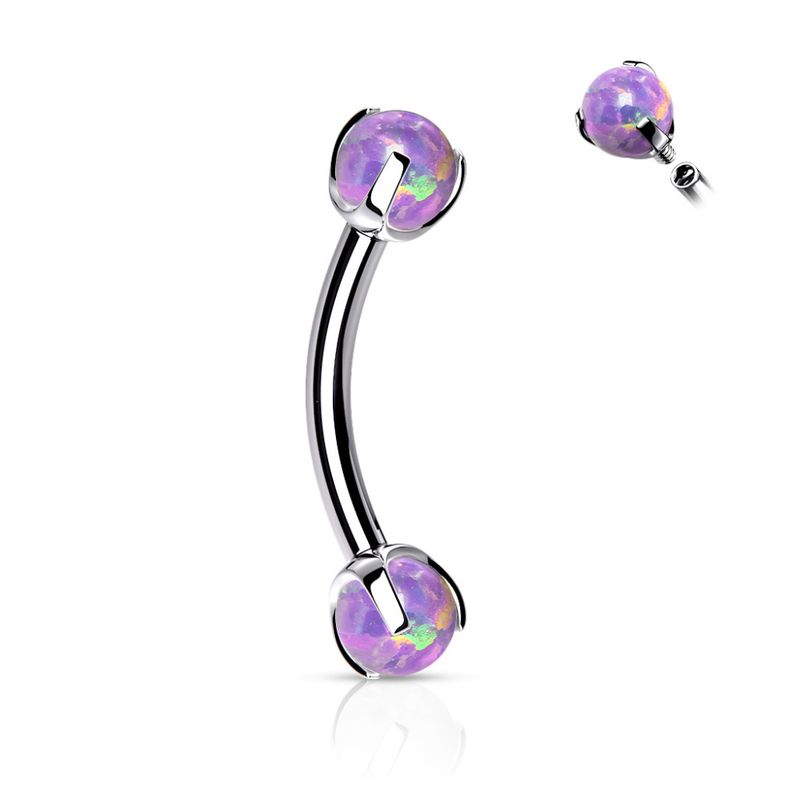 Claw Set Opals Bananabell Purple