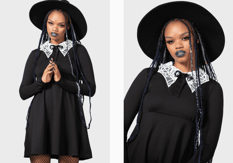 Charmed School Dress [Black]