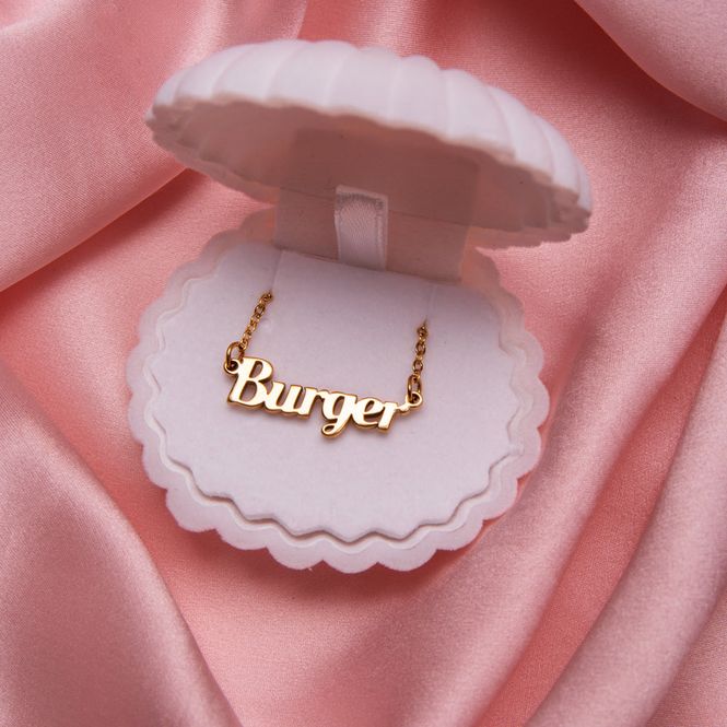 Hoofdbeeld Burger Halskjede - ...