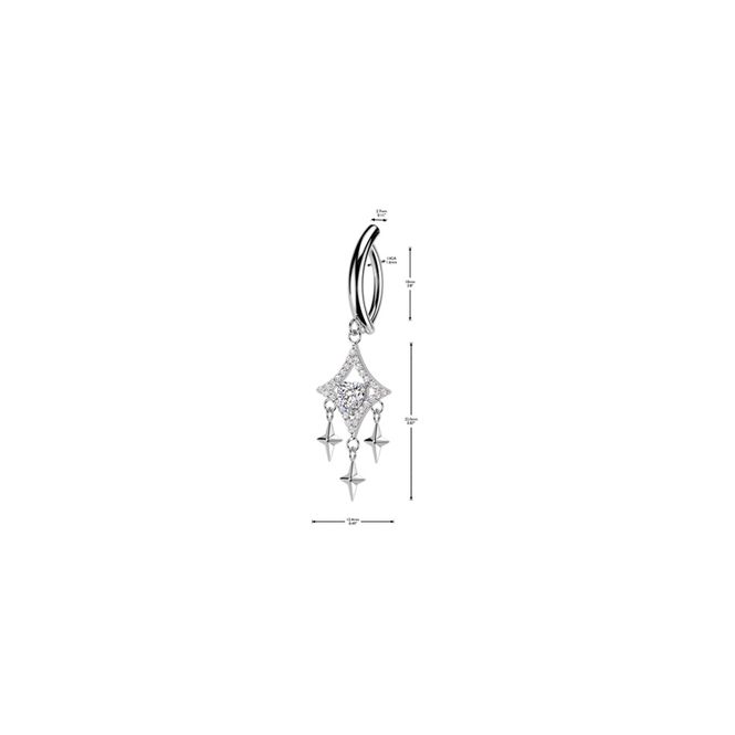 Hovedbillede Sylvia Mila Belly Ring 