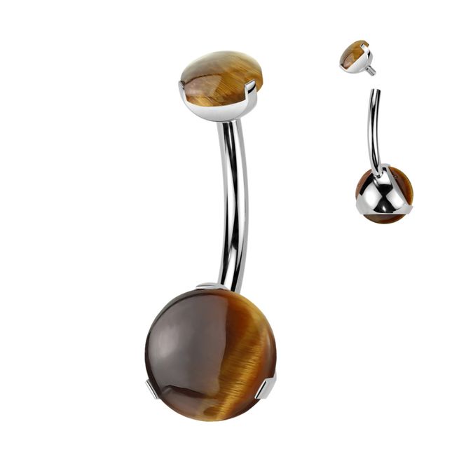 Main Image Natural Stone Belly Ring ...