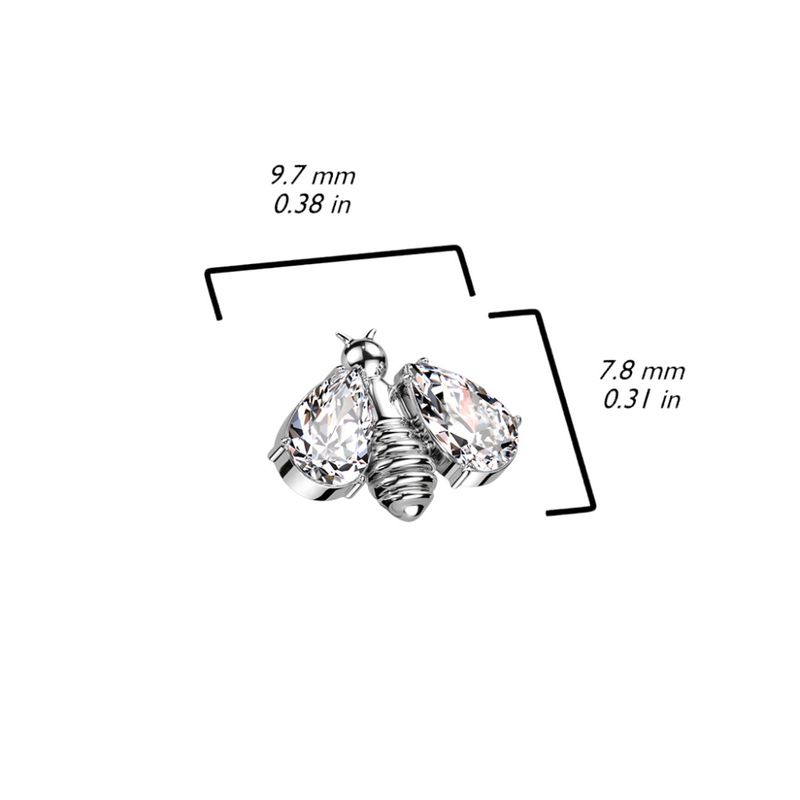 Queen Bee Push-fit Clear