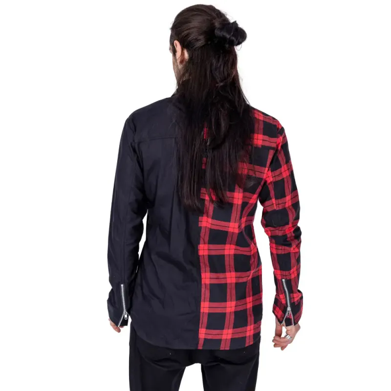 Ajax Shirt Red Check/Black