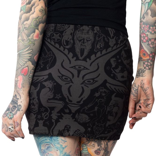 Hovedbilde Goathead Mini Skirt [Grey]