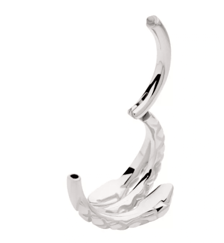 Double Headed Snake Hinged Ring 