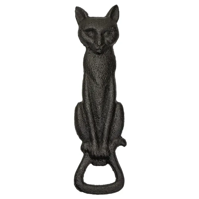Black Cat Bottle Opener 