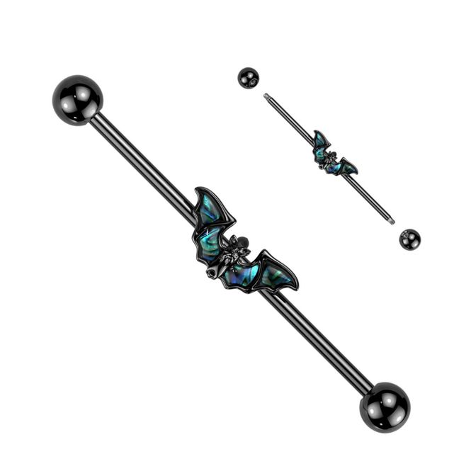 Hoofdbeeld Black bat Industrial Barbell 