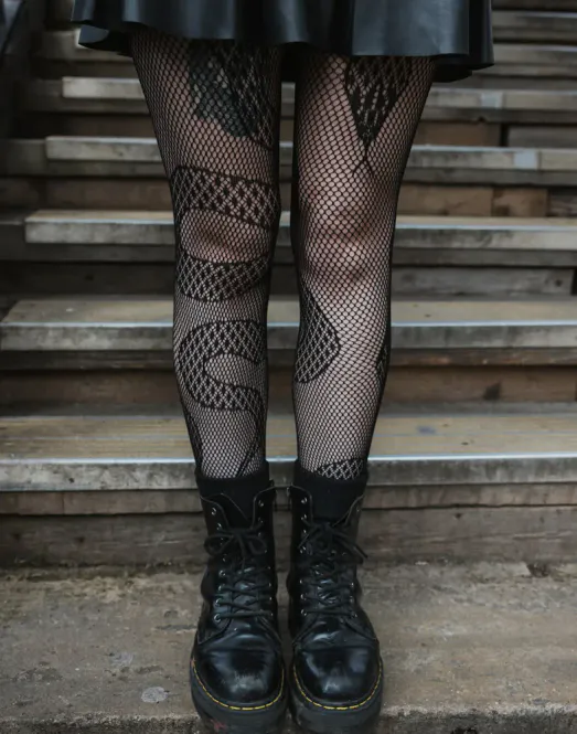 Hoofdbeeld Snake Net Tights