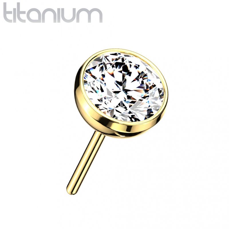 Gem Cup Push-fit Gold Clear