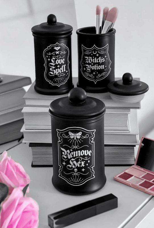 Witch's Vanity Jars
