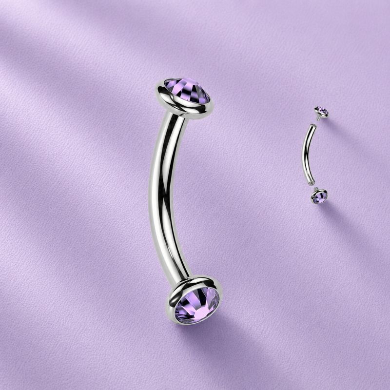 Zirel Bananabell Internally Threaded Purple