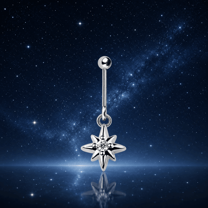 Starburst Vertical Helix Barbell