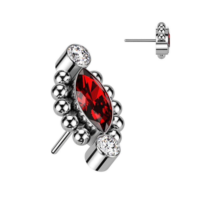 Lydia Push-fit Red