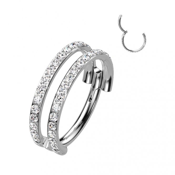 Main Image Aperta 2 Double Hinged Ring ...