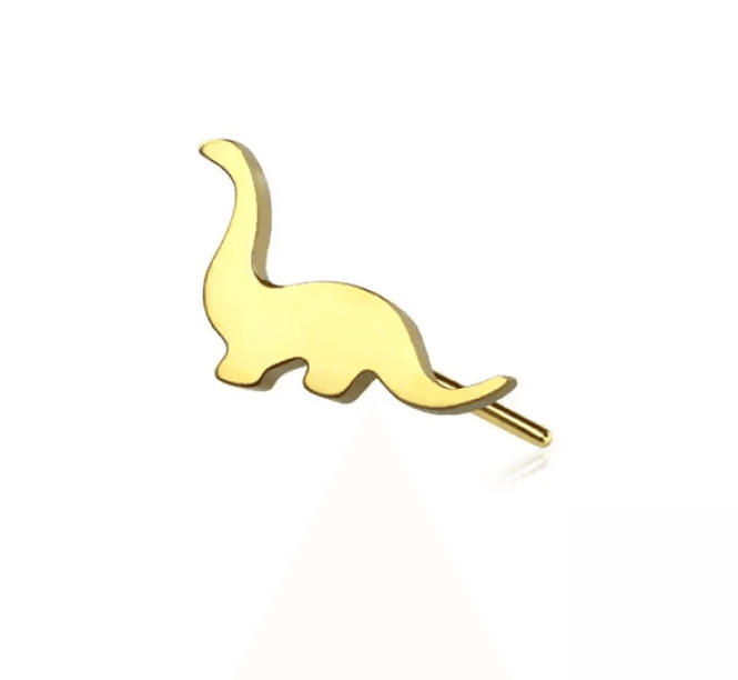 Hovedbilde Brontosaurus Push-fit Gold