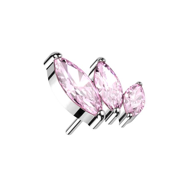 Main Image Danielle Trio Push-fit Pink