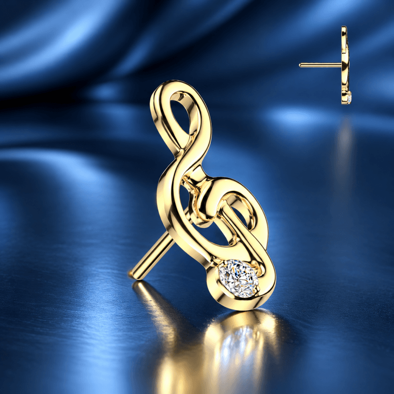 Music Note G clef Push-fit 