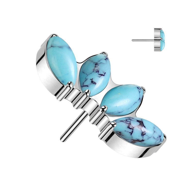 Danielle Fan Push-fit Turquoise