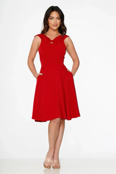 Hovedbilde Embla Swing Dress [Red]