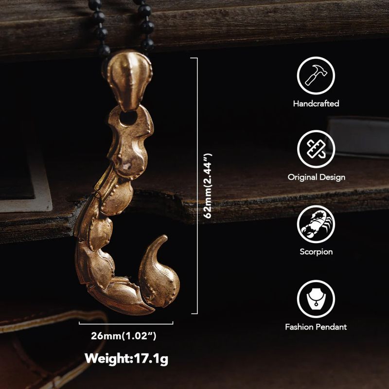 Scorpion Tail Pendant