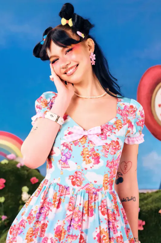 Picnic Bear Mini Dress