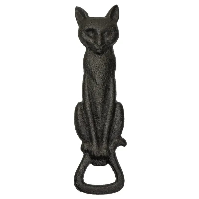 Black Cat Bottle Opener 
