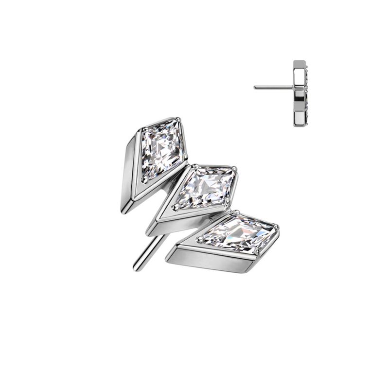 Diamond Triple Push-fit Clear